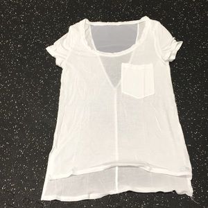 ALO Rise short sleeve top mesh back like new